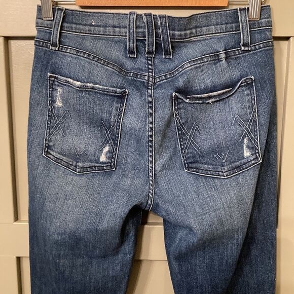 MCGUIRE Denim Jeans Distressed High Rise Size 28 - Picture 6 of 8